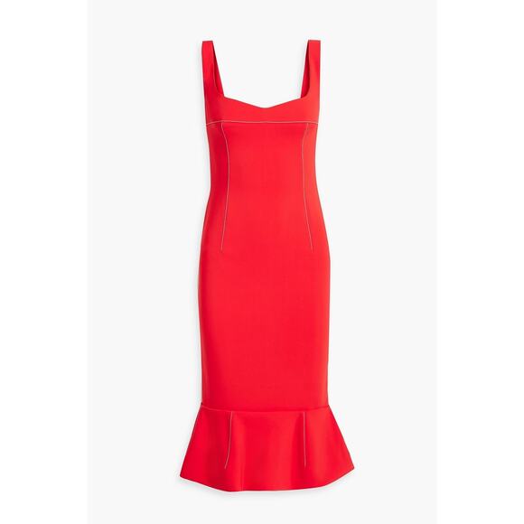 Marni Fluted Cady Midi Dress, NWT, Size: 42 - Picture 3 of 8